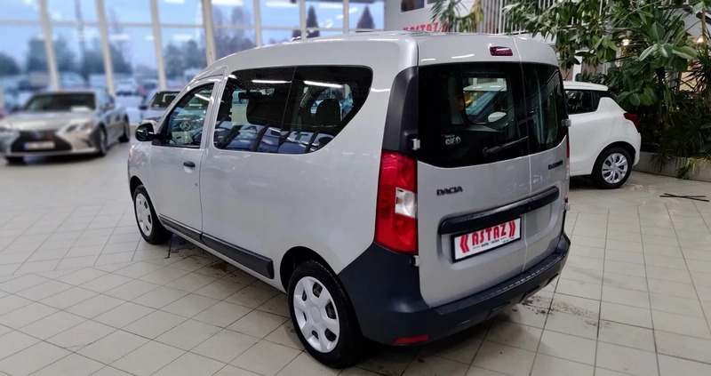 Dacia Dokker cena 46900 przebieg: 92000, rok produkcji 2018 z Opalenica małe 277